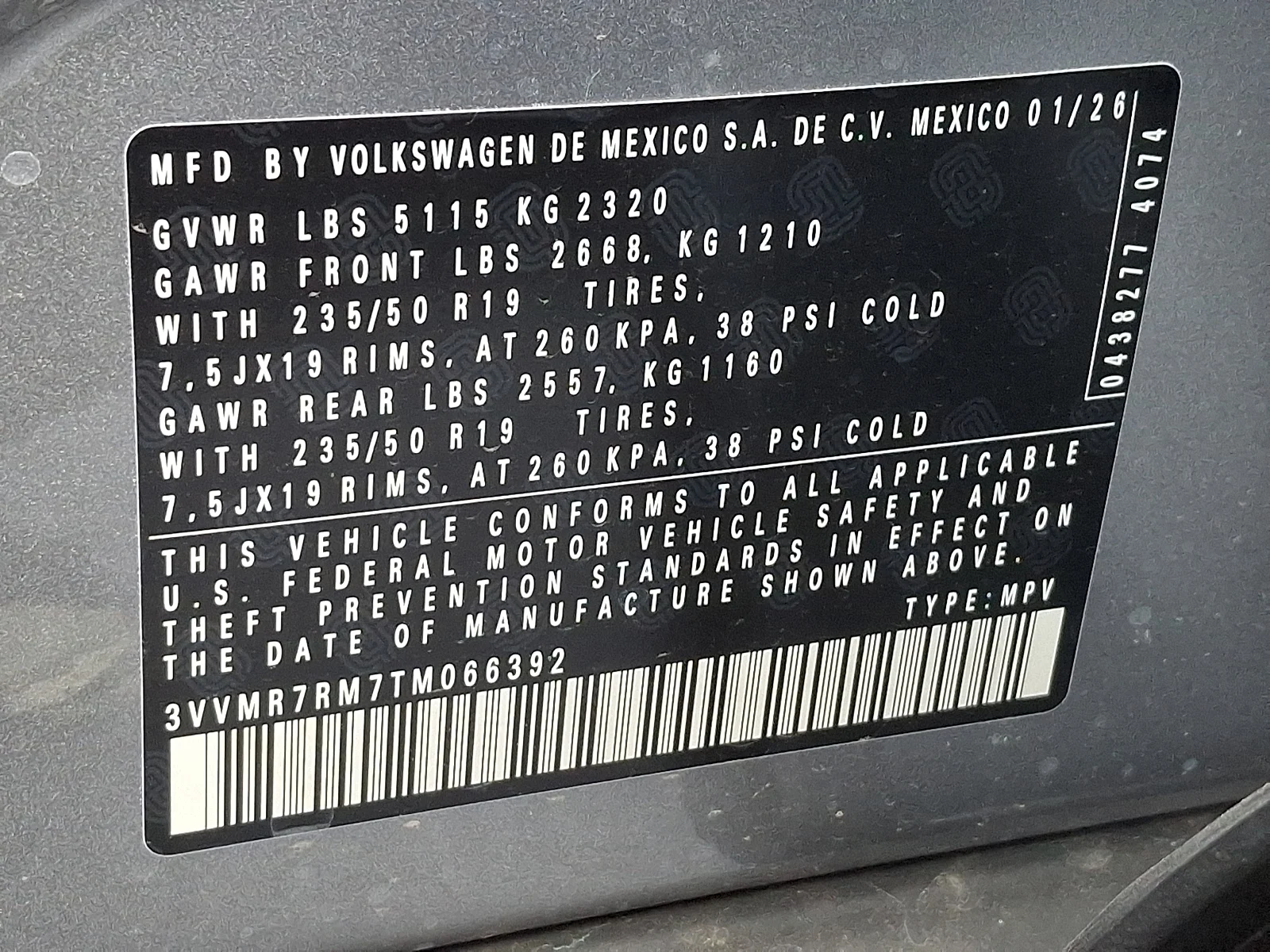 New 2026 Pyrite Silver Metallic - K2K2 Volkswagen SE image 11