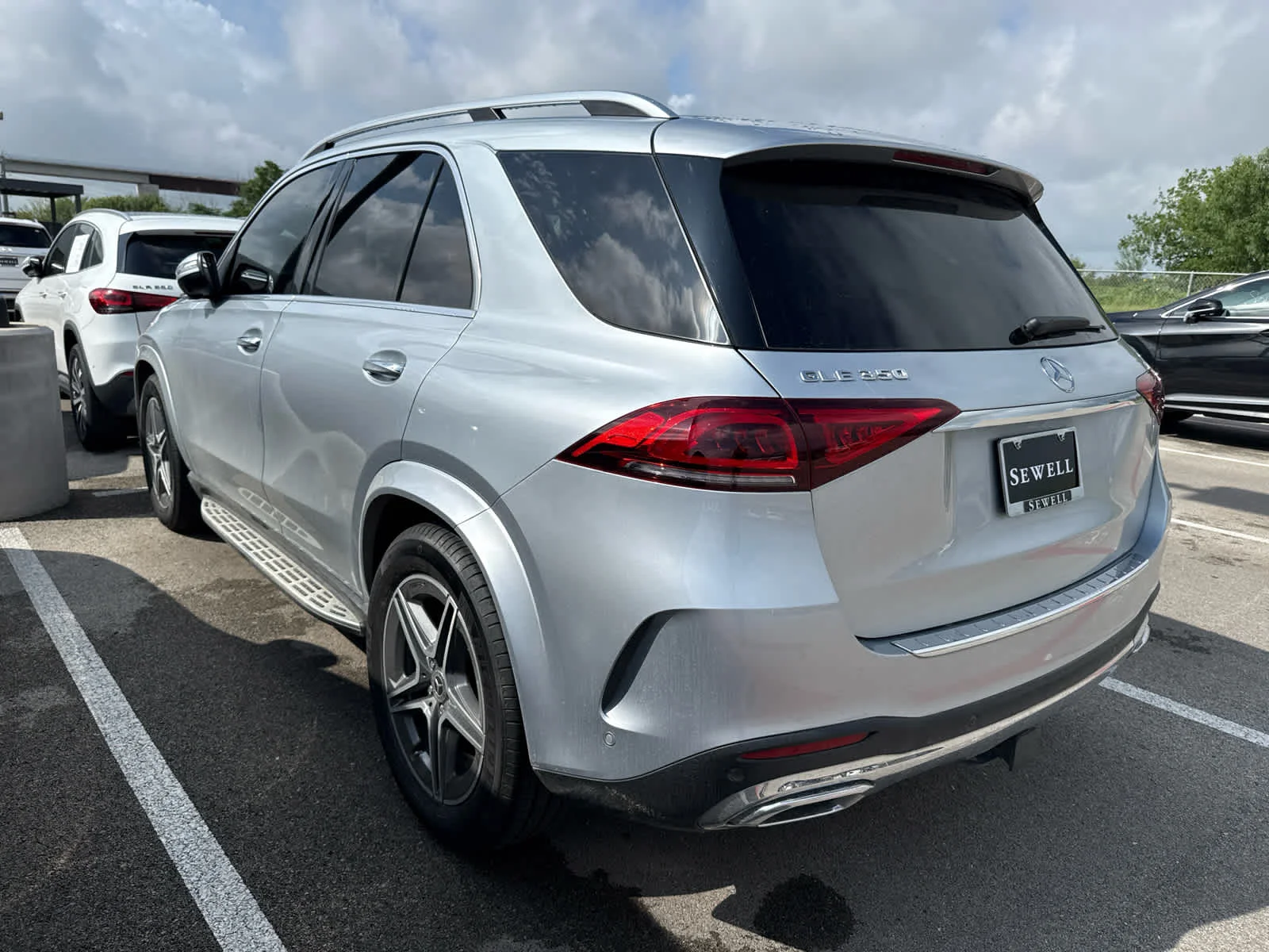 Certified Used 2022 Cirrus Silver Metallic Mercedes-Benz GLE 350 image 3