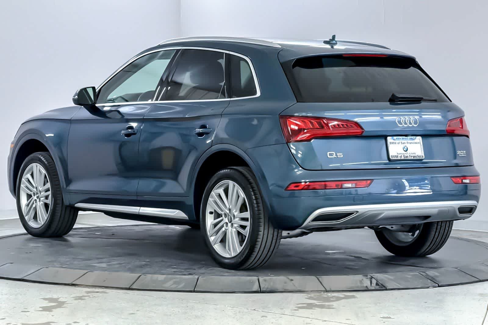 Used 2018 Blue Audi Tech Prestige image 6