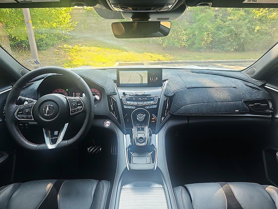Used 2022 Platinum White Pearl Acura A-Spec Advance Package image 34