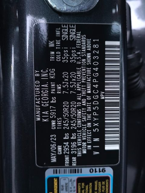 Used 2023 Gray Kia SX-Prestige X-Line image 3