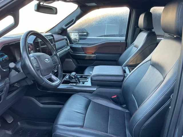 Used 2023 Gray Metallic Ford Lariat image 11
