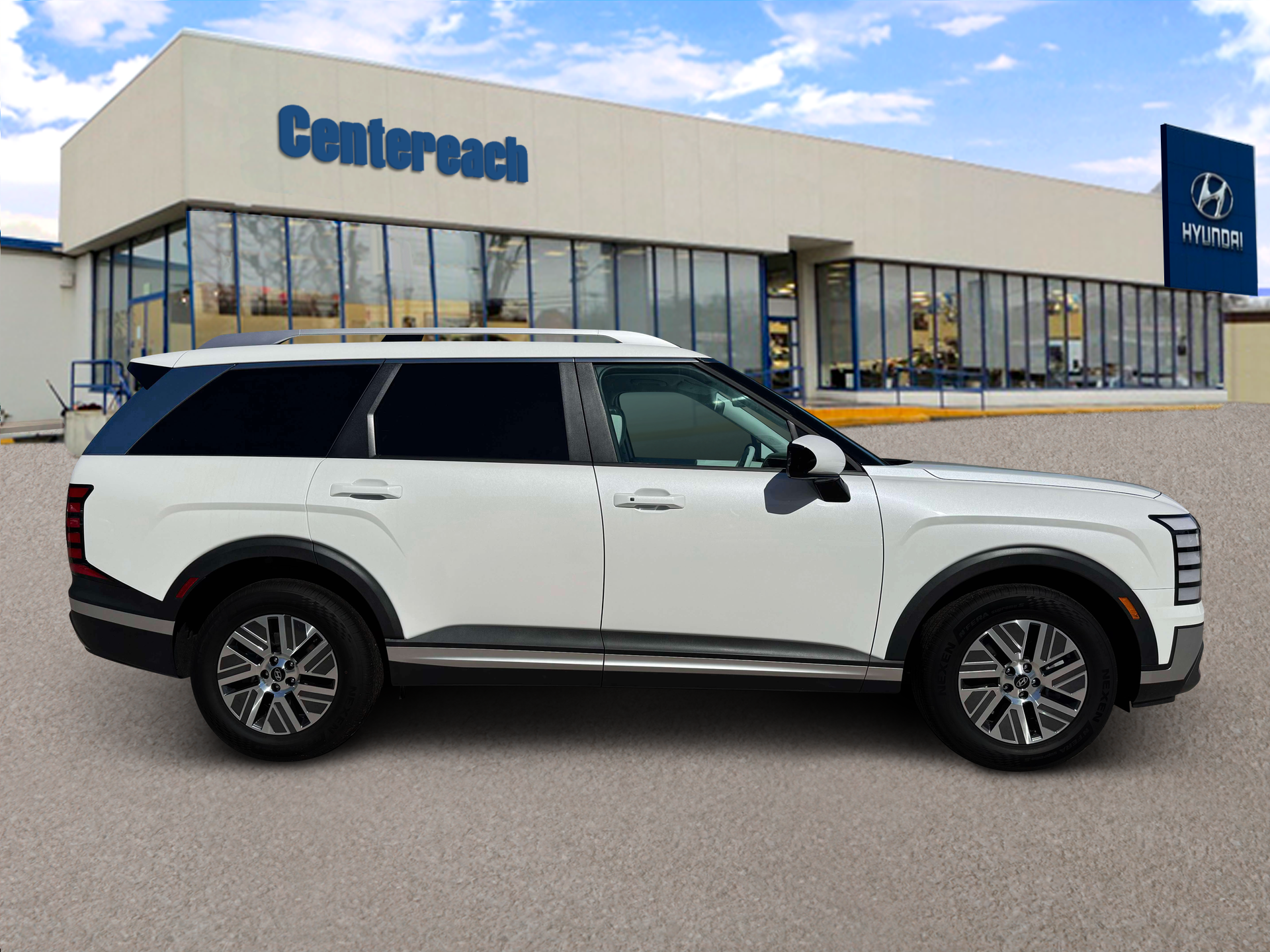 New 2027 Creamy White Pearl Hyundai SEL 7P image 9