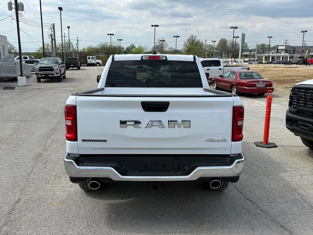 New 2026 Bright White Clear-Coat Exterior Paint RAM Big Horn/Lone Star image 7