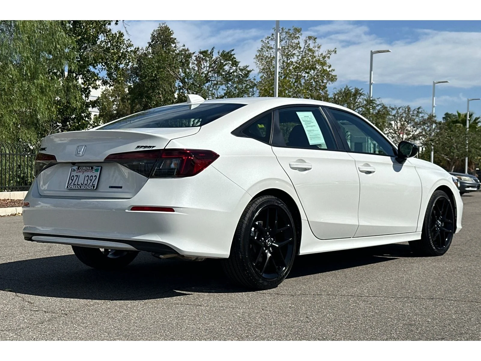 Used 2026 Platinum White Pearl Honda Sport image 6