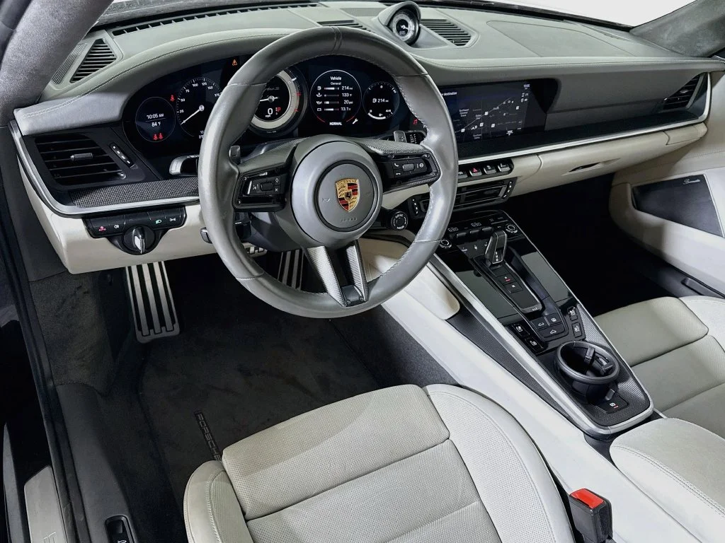 Used 2023 Jet Black Porsche Turbo S image 4
