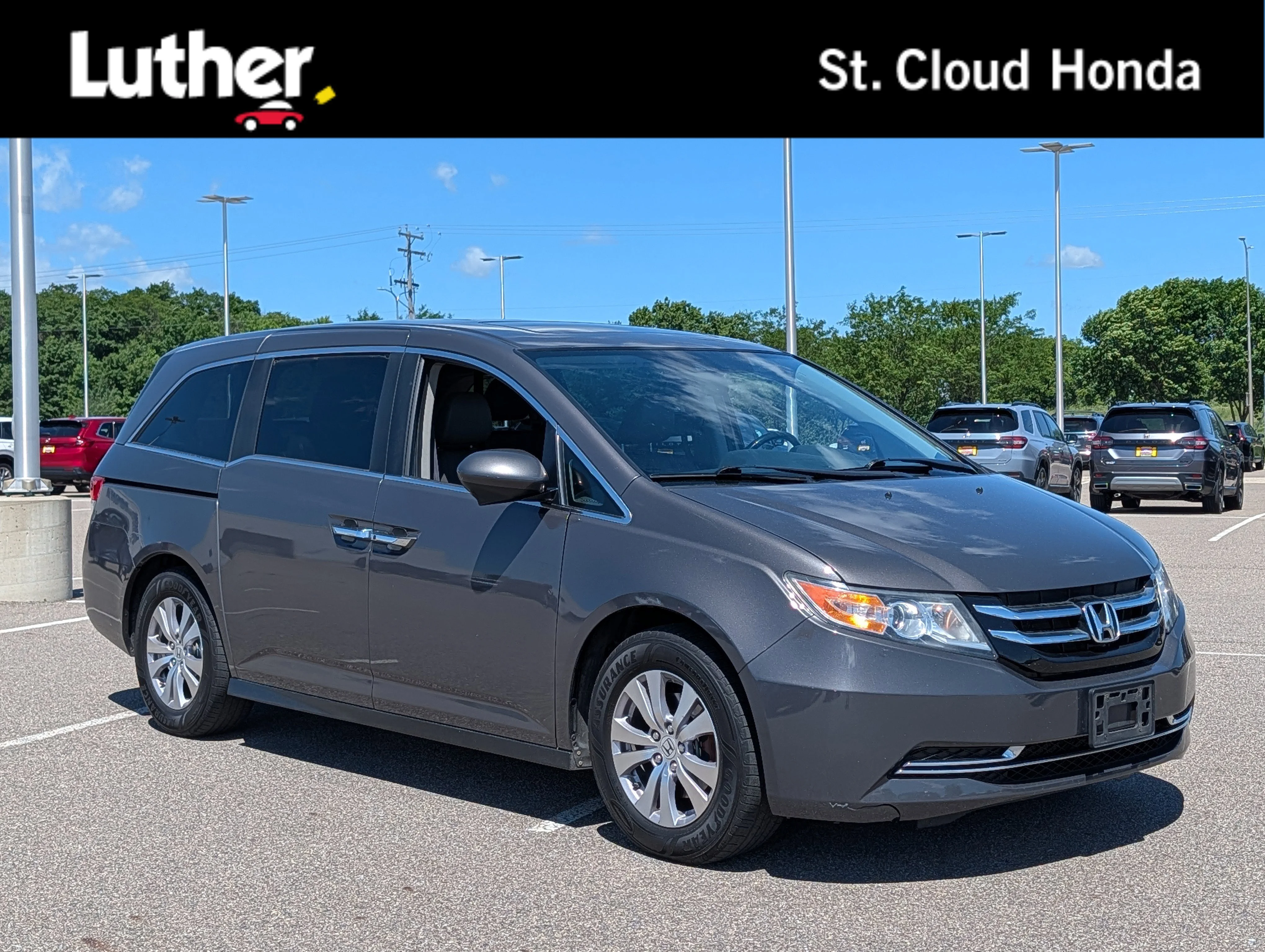 Used 2016 Modern Steel Metallic Honda EX-L image 1