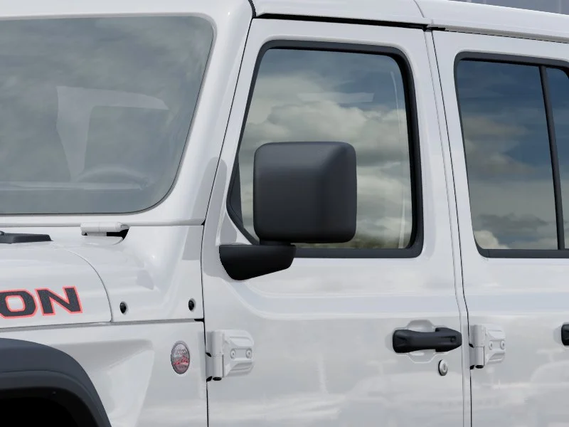New 2026 Bright White Clear-Coat Exterior Paint Jeep Rubicon image 43