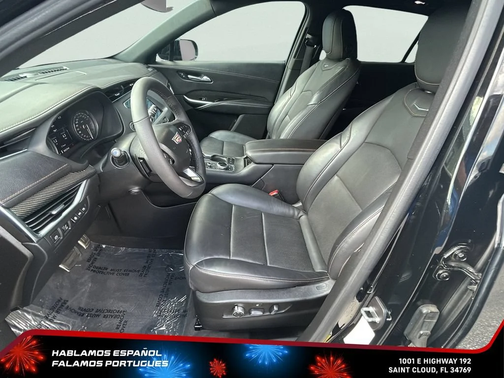 Used 2022 Stellar Black Metallic Cadillac Sport image 12