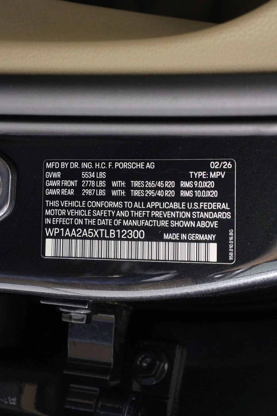 New 2026 Volcano Grey Metallic Porsche  image 24