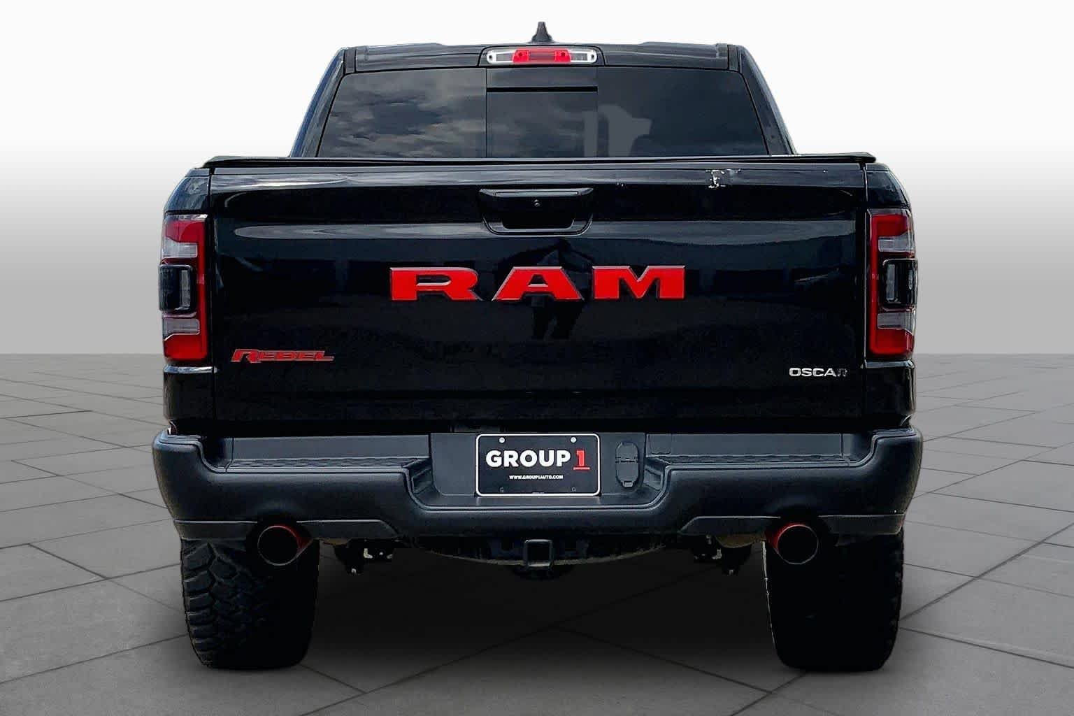 Used 2020 Diamond Black Crystal Pearlcoat Ram Rebel image 4