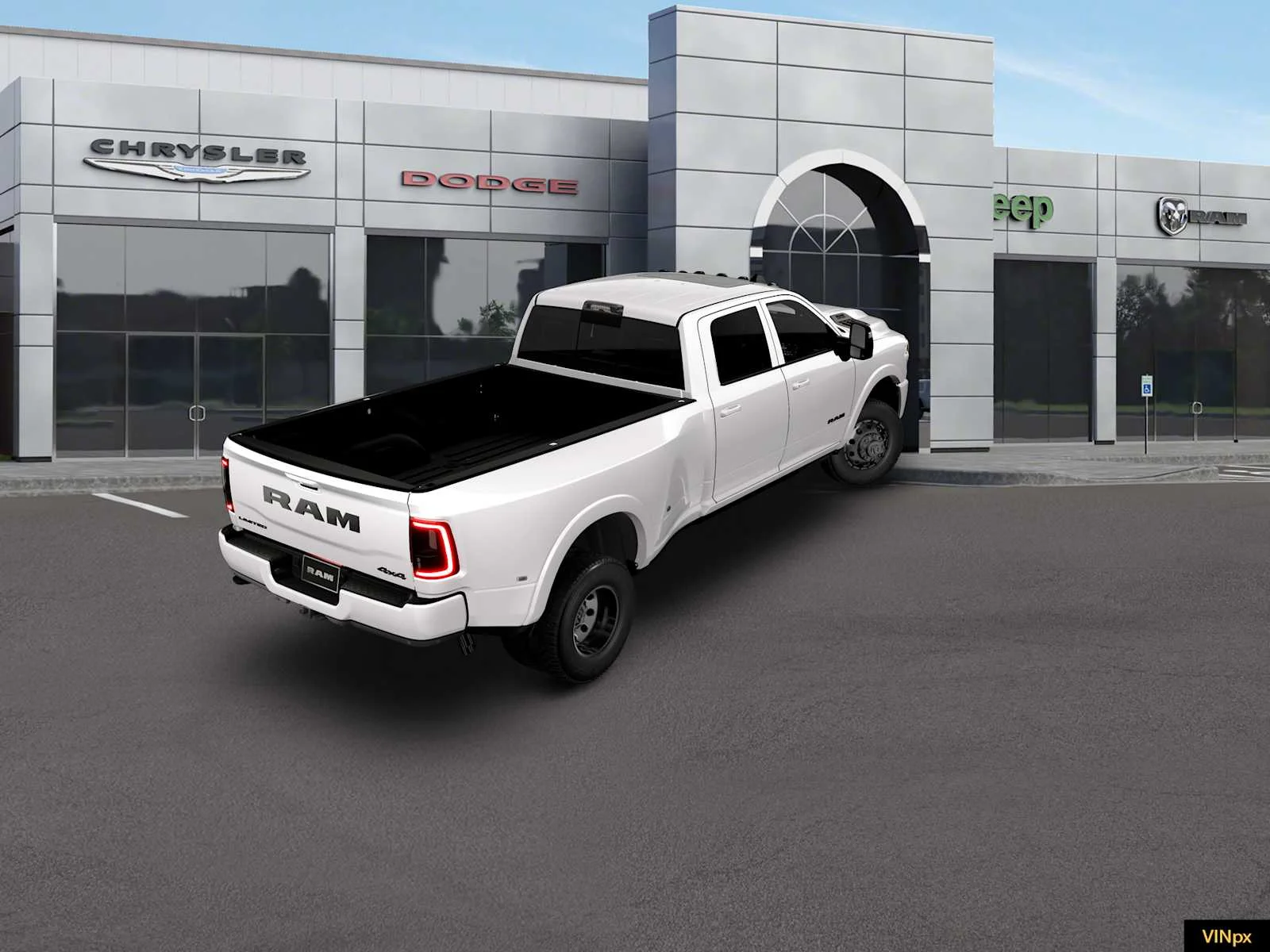 New 2026 Bright White Clear-Coat Exterior Paint RAM Limited image 7