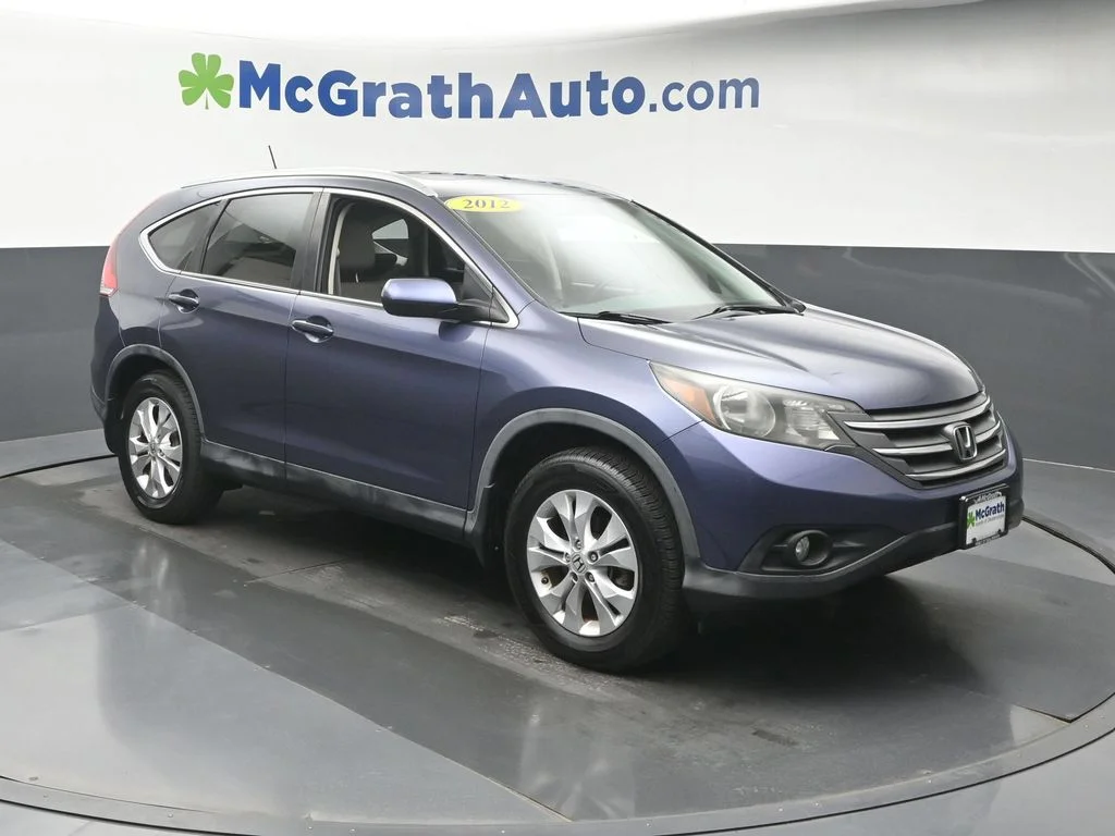 Used 2012 Honda CR-V EX-L with VIN JHLRM4H78CC013430 for sale in Marion, IA