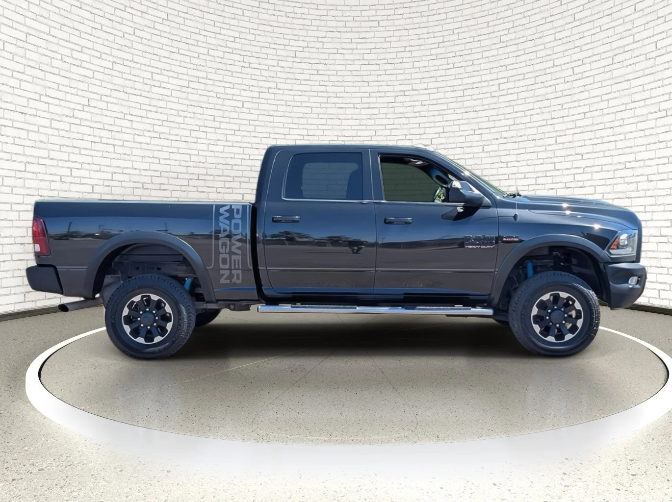 Used 2018 Brilliant Black Crystal Pearlcoat Ram Power Wagon image 3