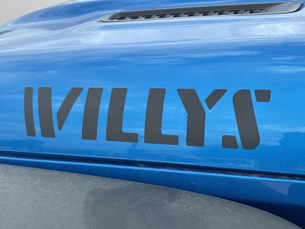 New 2026 Hydro Blue Pearl-Coat Exterior Paint Jeep Willys image 48