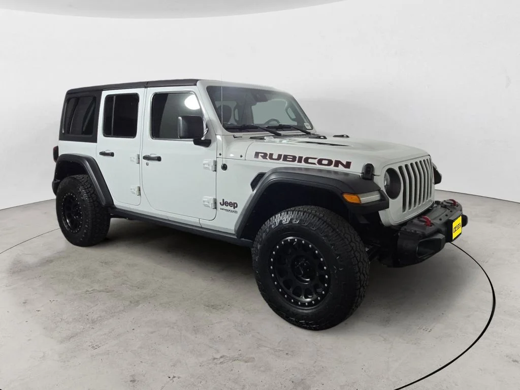 Used 2021 White Jeep Unlimited Rubicon image 7