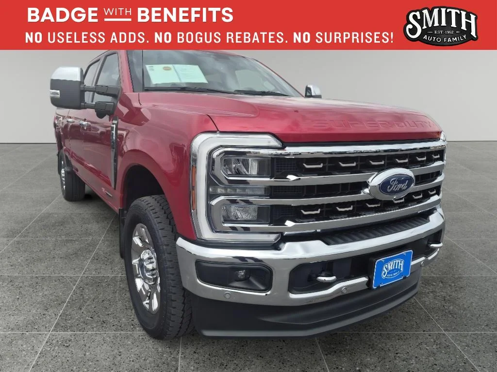 Certified Used 2024 Rapid Red Metallic Tinted Clearcoat Ford King Ranch image 1