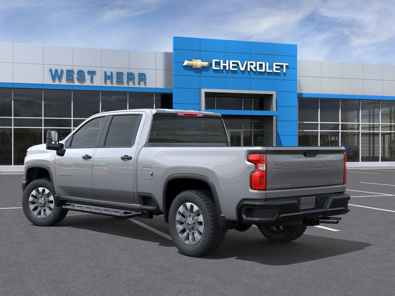 New 2026 Sterling Gray Metallic Chevrolet Custom image 3