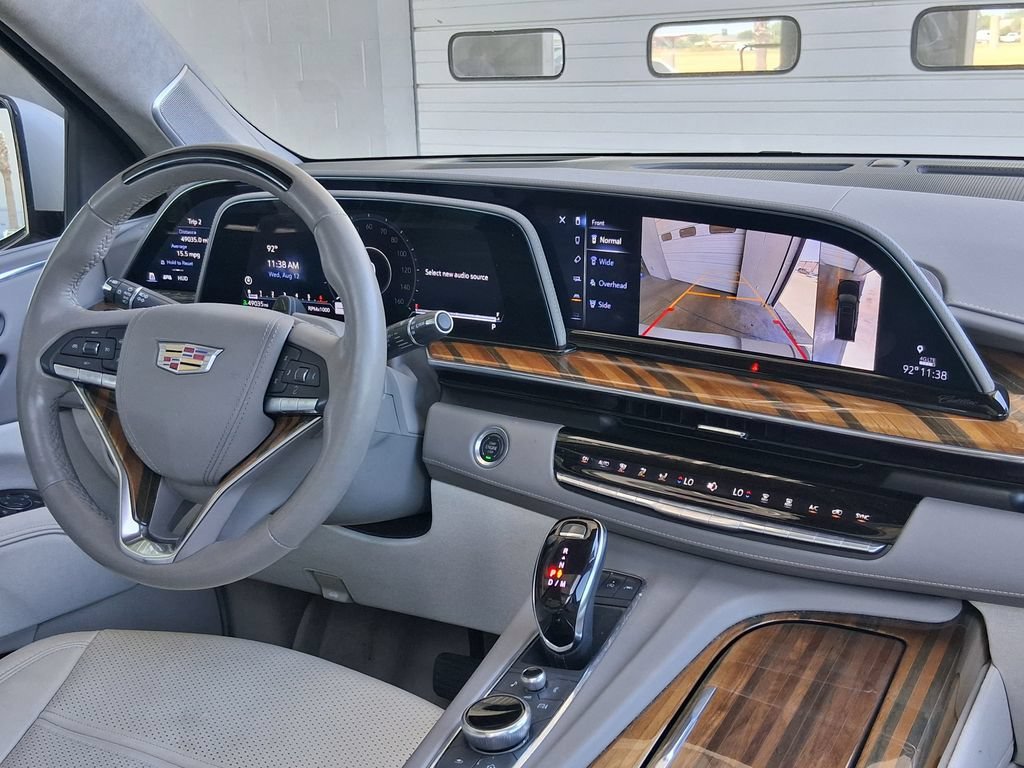 Used 2024 Crystal White Tricoat Cadillac Premium Luxury Platinum image 17