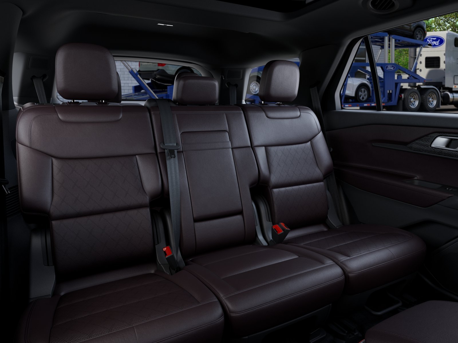 New 2027 Ruby Red Metallic Tinted Clearcoat Ford Platinum™ image 11