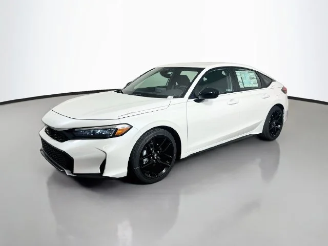 New 2026 Platinum White Pearl Honda Sport image 3