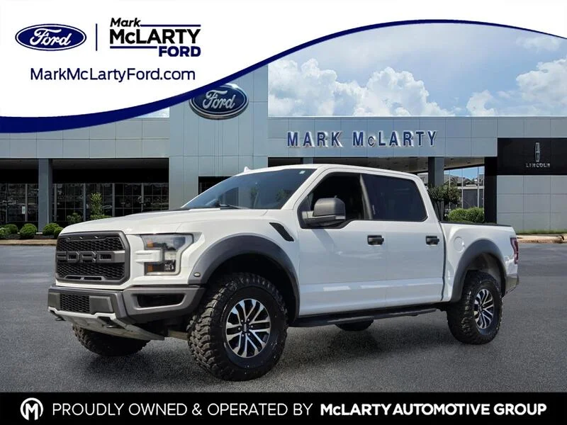 Used 2019 Oxford White FORD RAPTOR 4WD SUPERCREW 5.5
