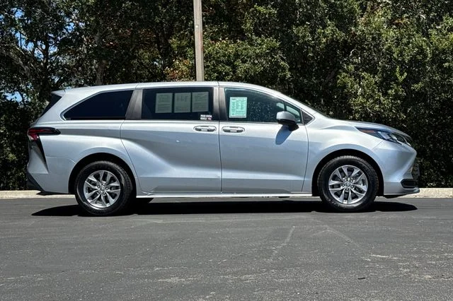 Certified Used 2024 Silver Toyota LE image 3