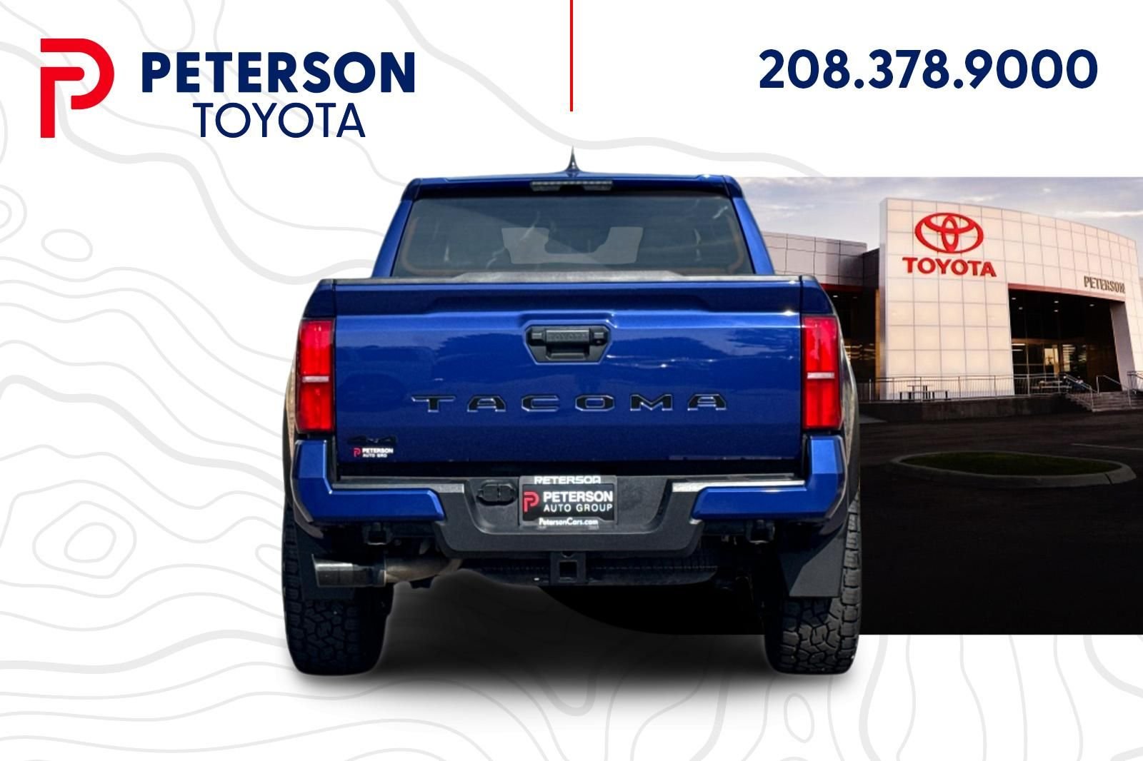 Used 2024 Blue Toyota TRD Off-Road image 4