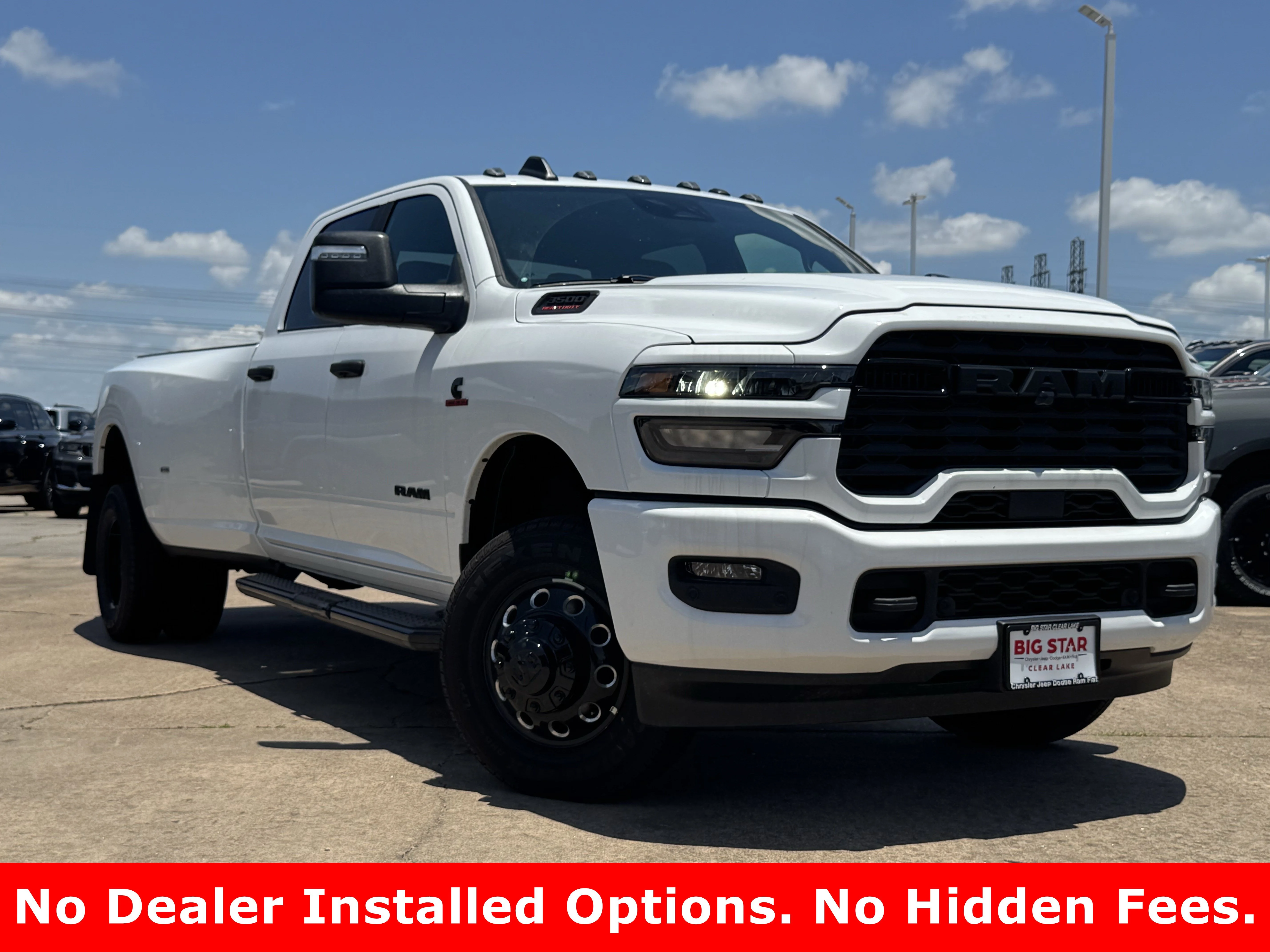 New 2026 Bright White Clearcoat Ram Lone Star image 2