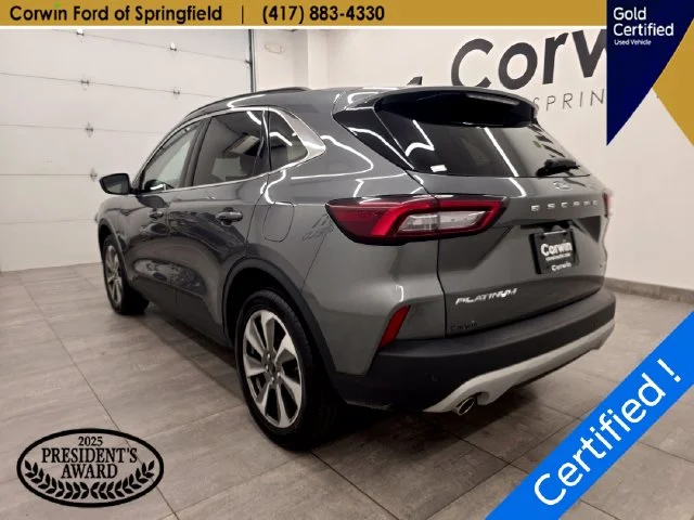 Certified Used 2025 Carbonized Gray Metallic Ford Platinum image 4