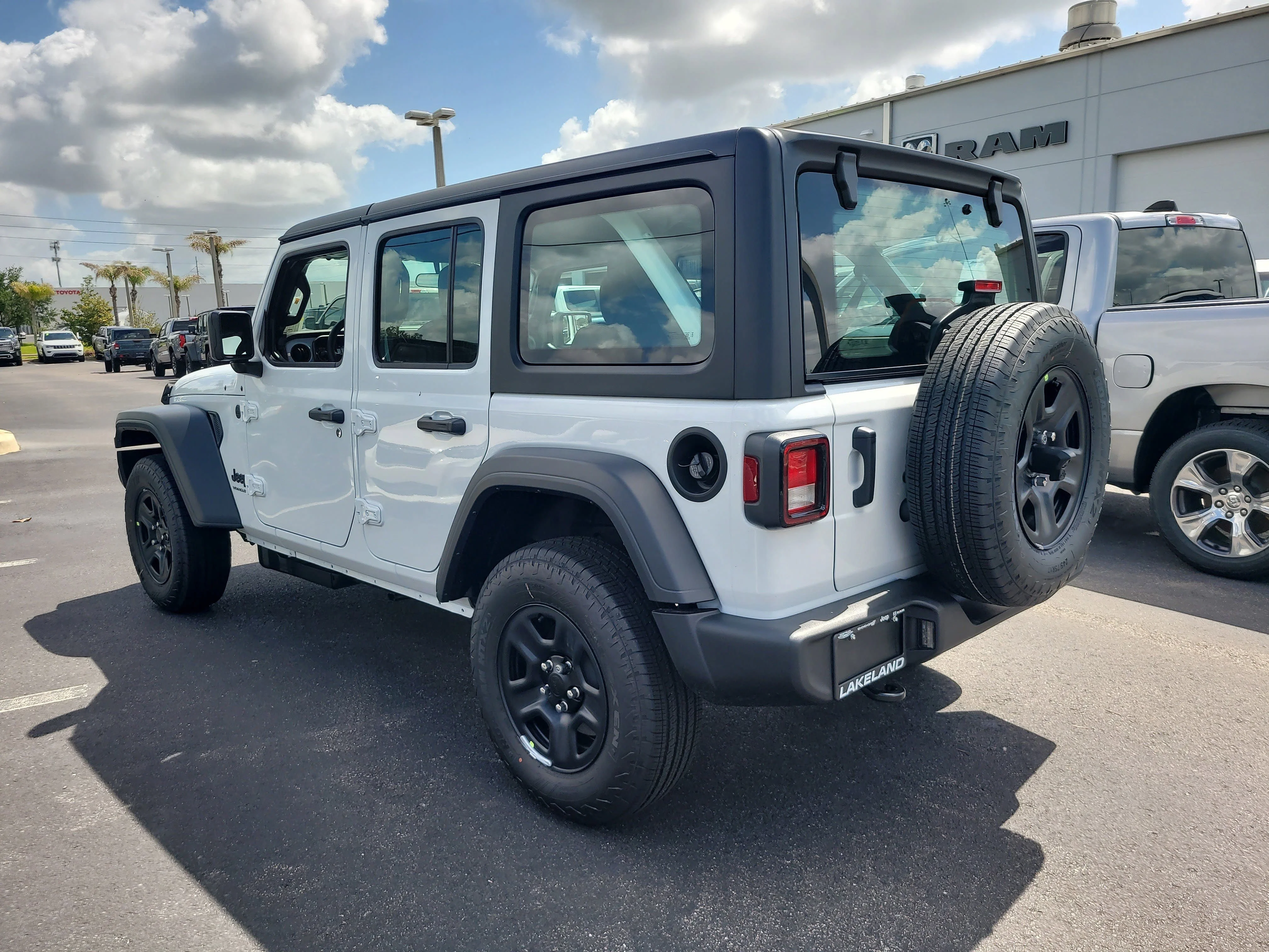 New 2026 Bright White Clearcoat Jeep Sport image 8