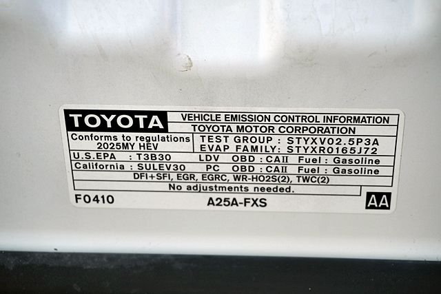 Used 2025 White Toyota SE image 34
