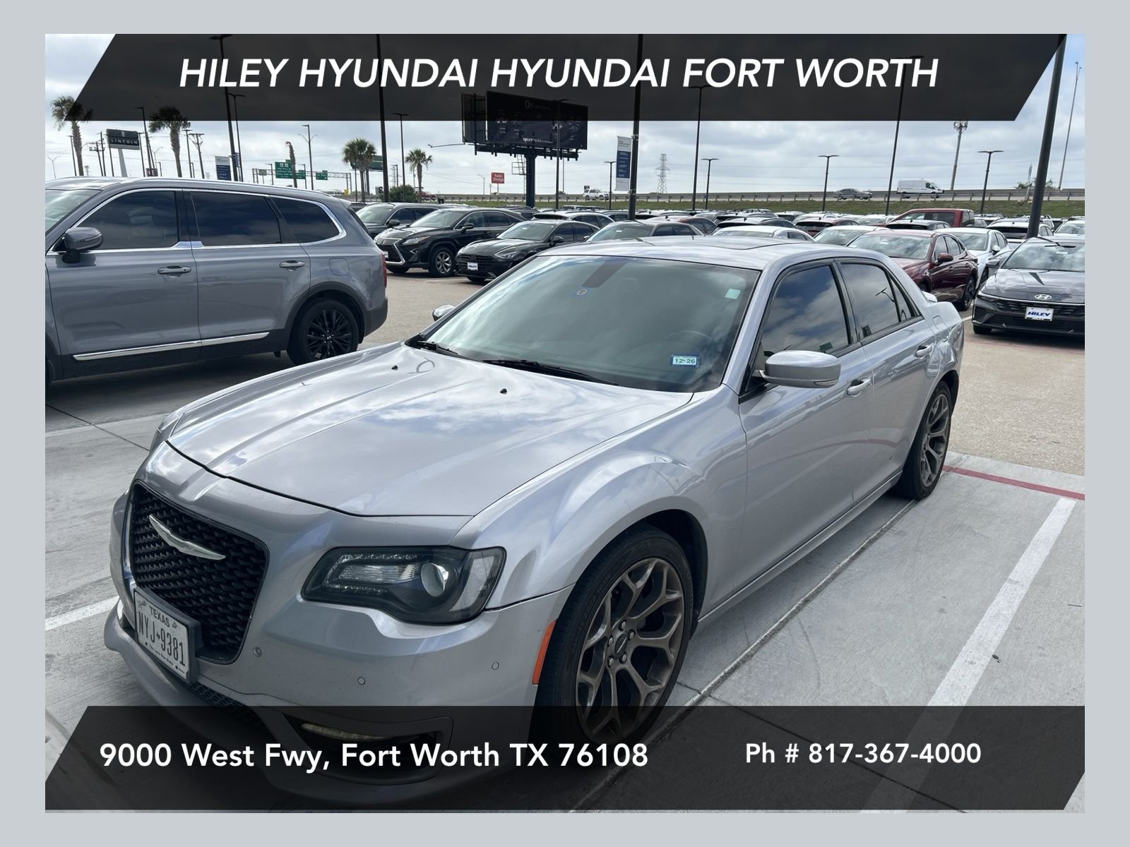 Used 2018 Billet Silver Metallic Clearcoat Chrysler S image 1