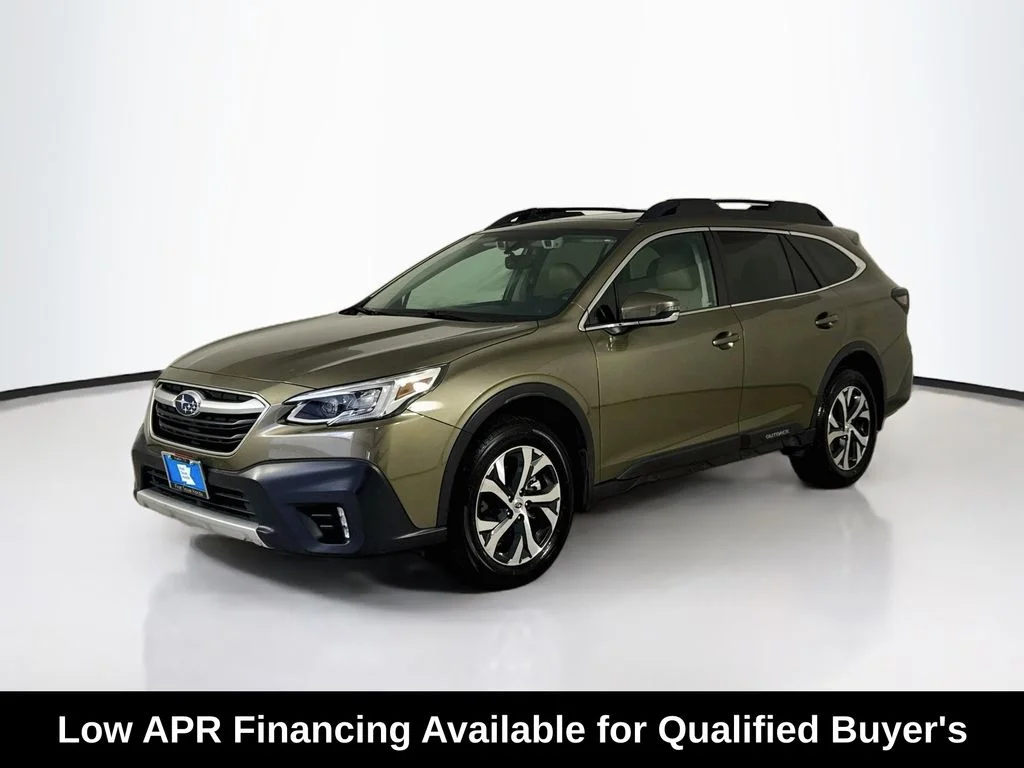 Used 2020 Green Metallic Subaru Limited image 3