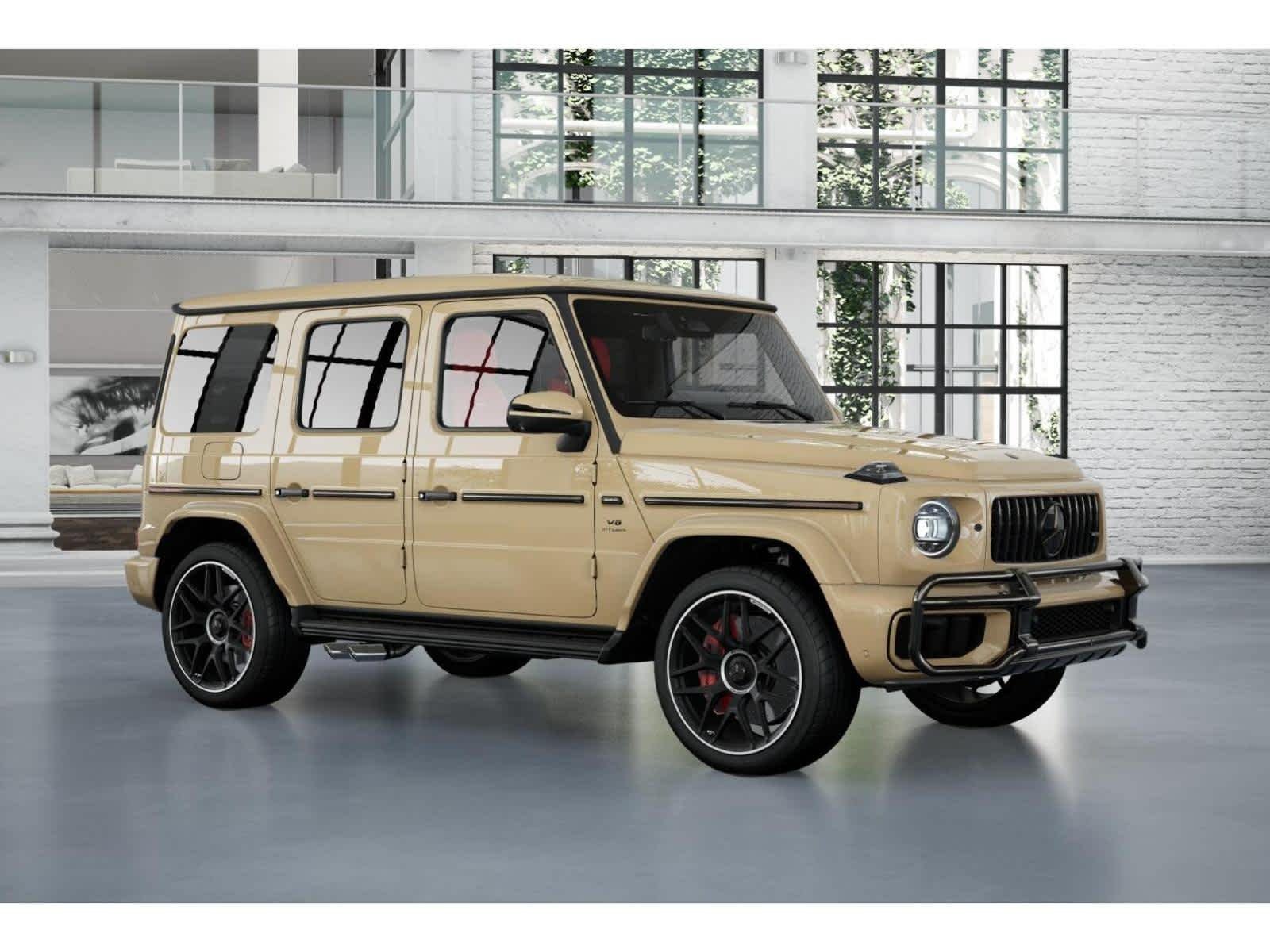 New 2027 MANUFAKTUR Desert Sand non-metallic Mercedes-Benz AMG® G 63 SUV image 12