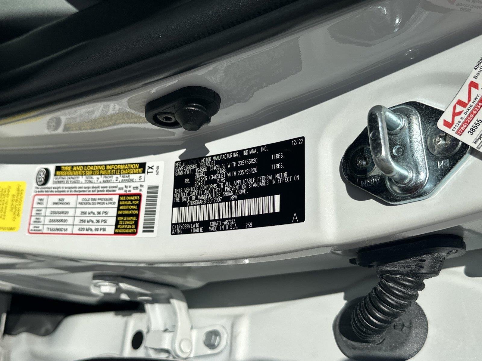 Used 2023 Wind Chill Pearl Toyota Platinum image 28