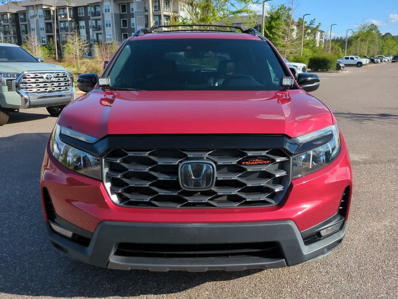 Used 2023 Radiant Red Metallic II Honda TrailSport image 9
