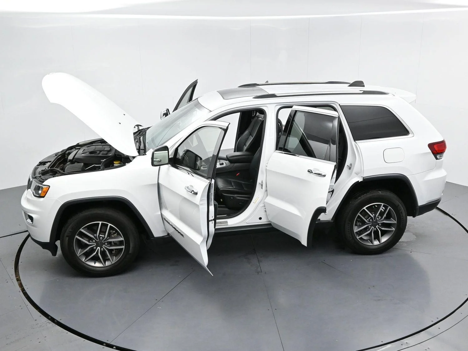 Used 2021 Bright White Clearcoat Jeep Limited image 39