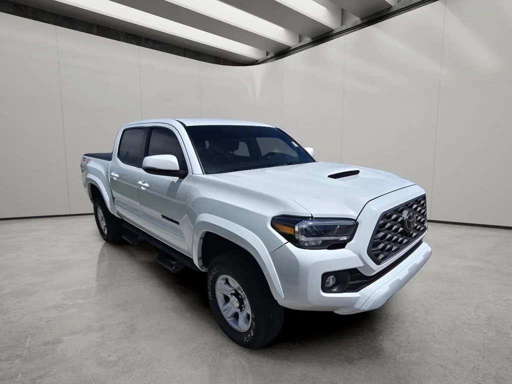 Used 2021 Super White Toyota TRD Sport image 7