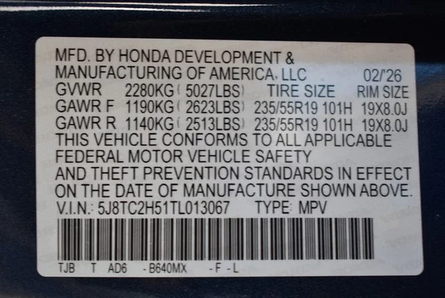 New 2026 Canyon River Blue Metallic Acura Technology Package image 25