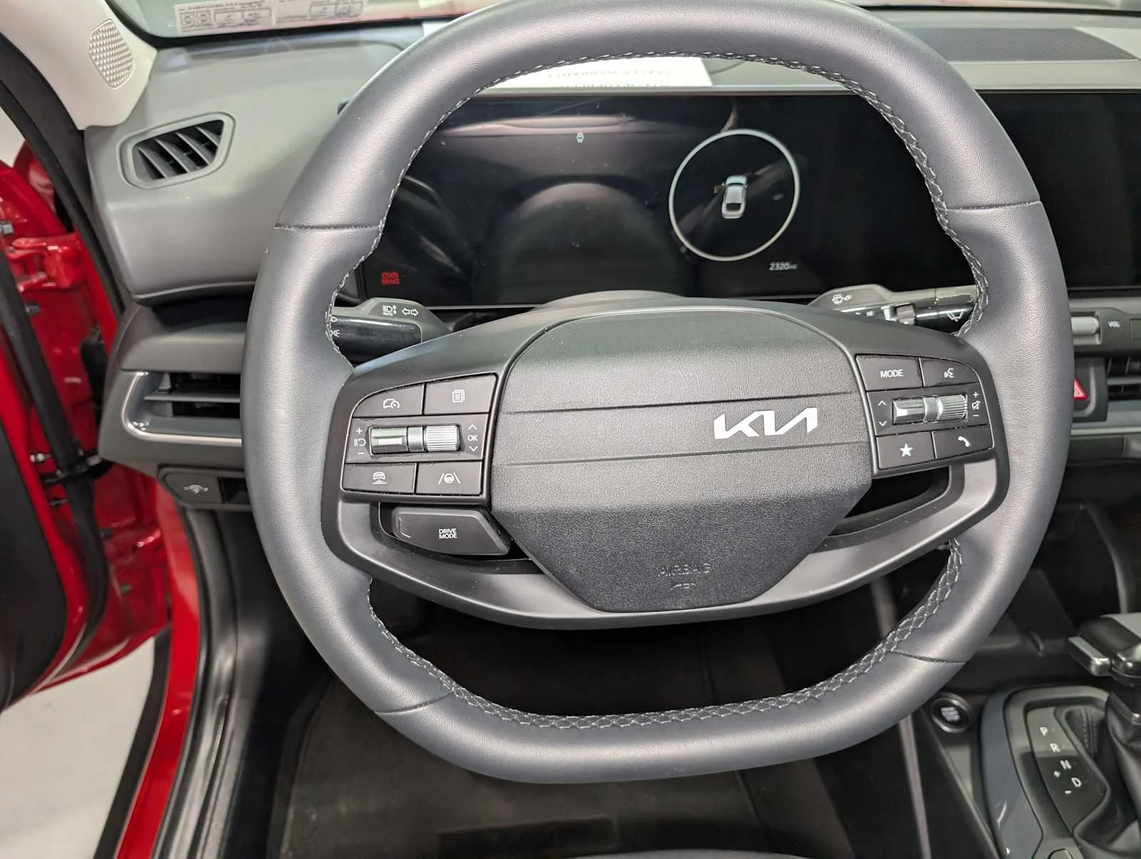 Used 2025 Currant Red Kia EX image 35