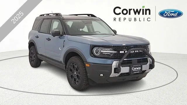 New 2025 Azure Gray Metallic Tri-Coat Ford Outer Banks® image 1