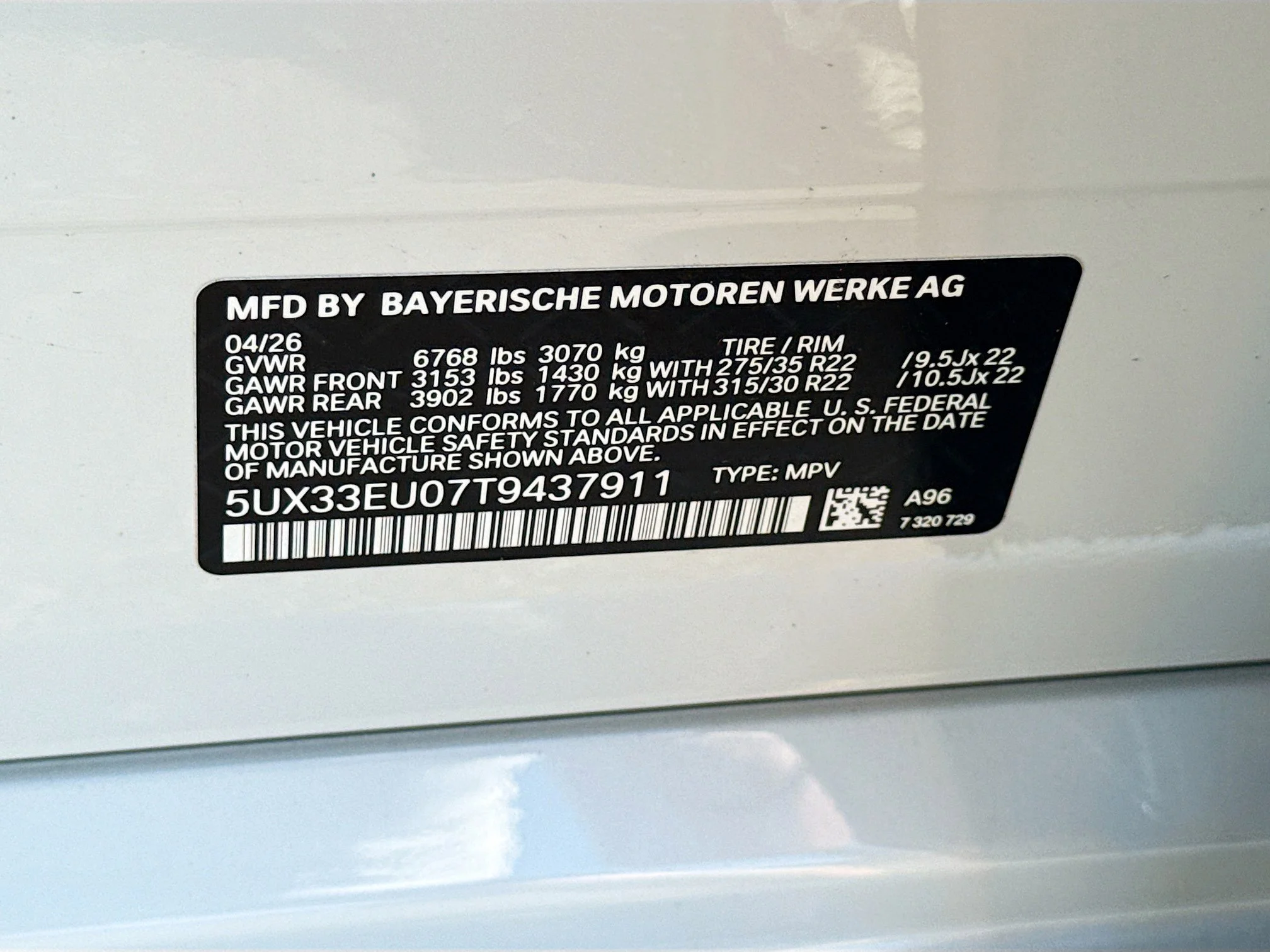 New 2026 Mineral White Metallic BMW M60i image 44
