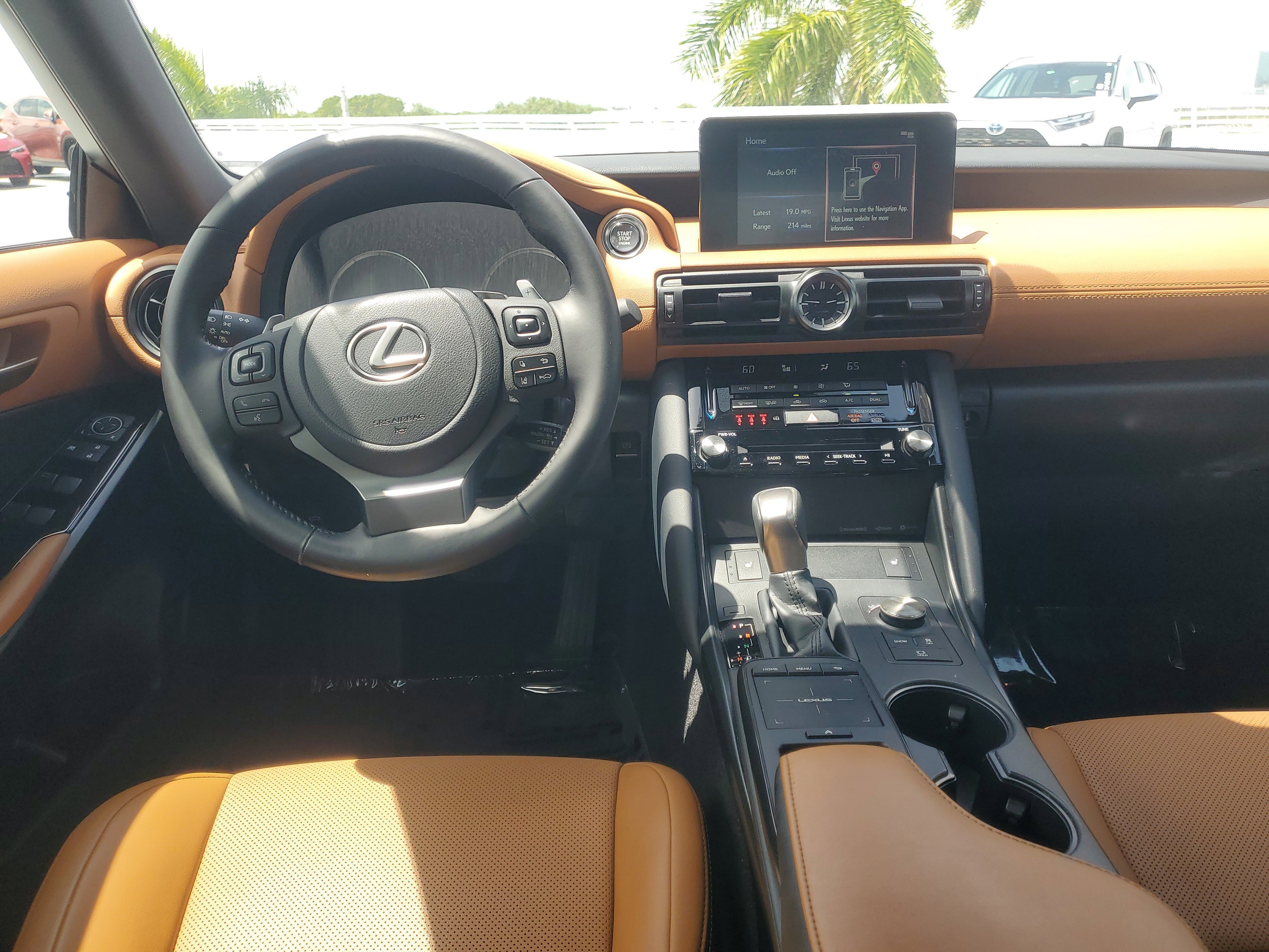 Certified Used 2024 WHITE NOVA GF. Lexus IS 350 F SPORT Design image 9
