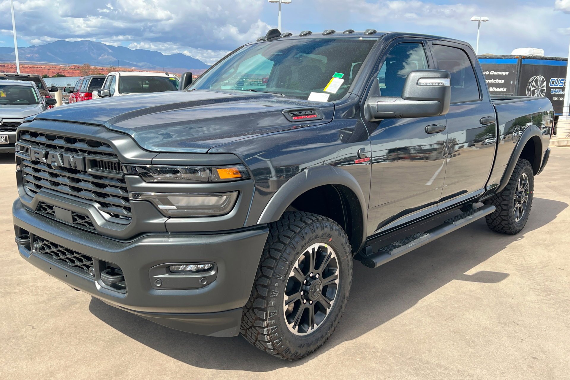 New 2026 Forged Blue Metallic Exterior Paint RAM Warlock image 1