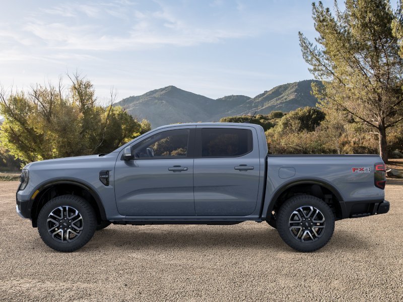 New 2025 Azure Gray Metallic Tri-coat Ford LARIAT® image 3