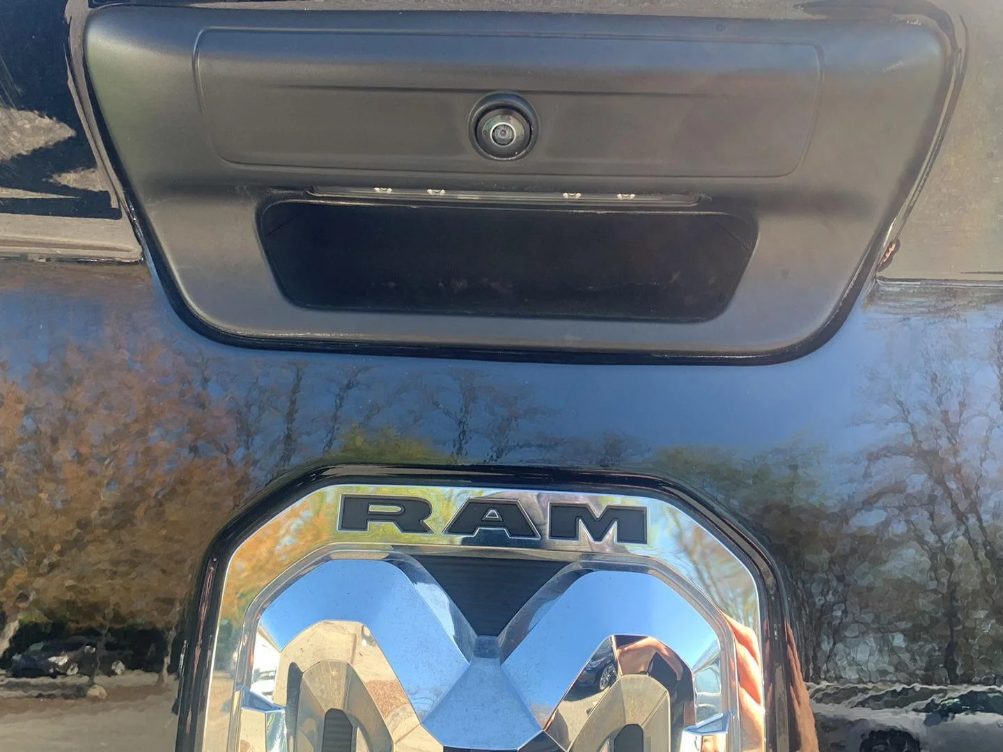 Used 2024 Diamond Black Crystal Pearlcoat Ram Big Horn image 11