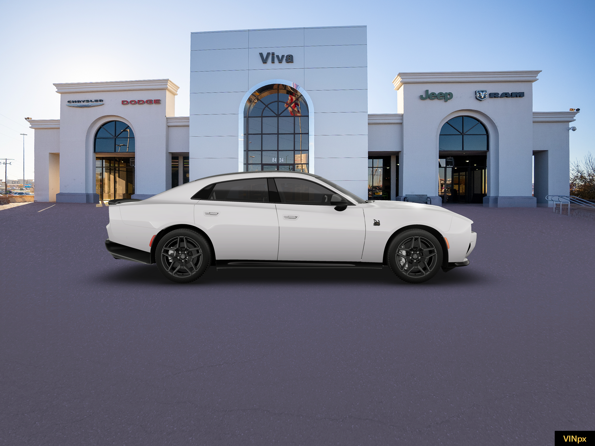 New 2026 White Knuckle Exterior Paint Dodge Scat Pack image 9