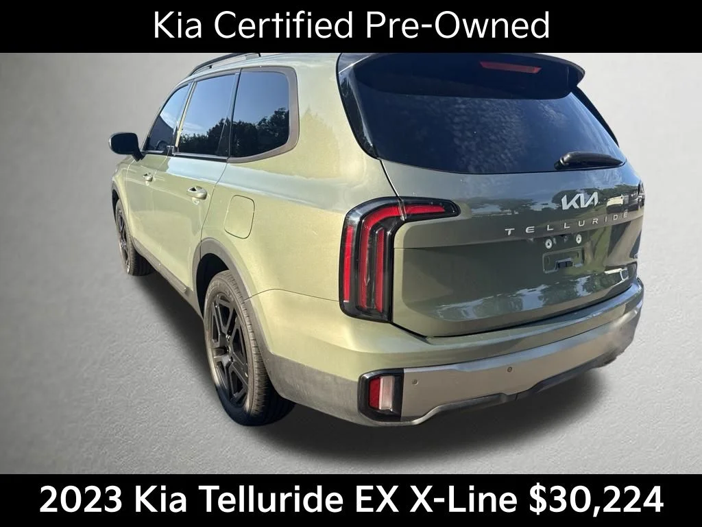 Certified Used 2023 Green Kia EX X-Line image 6