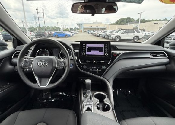 Used 2024 Celestial Silver Metallic Toyota Hybrid LE image 3
